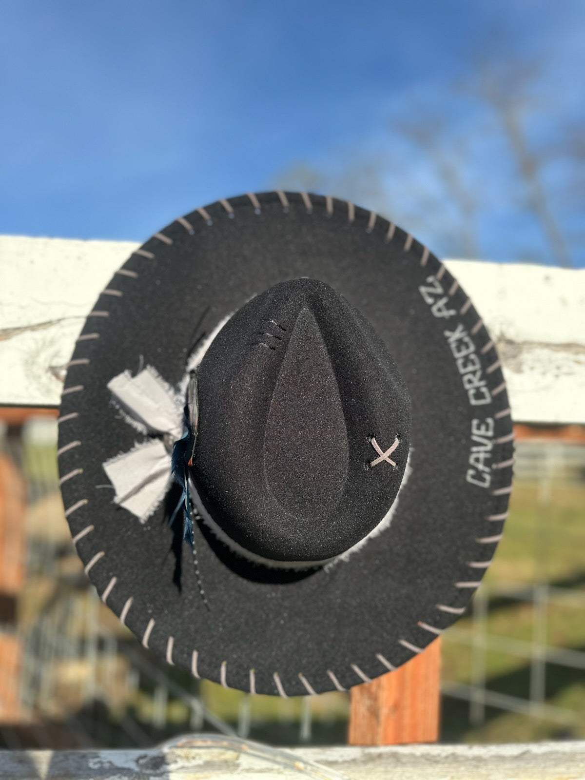 Black/Grey Harley Inspired Hat
