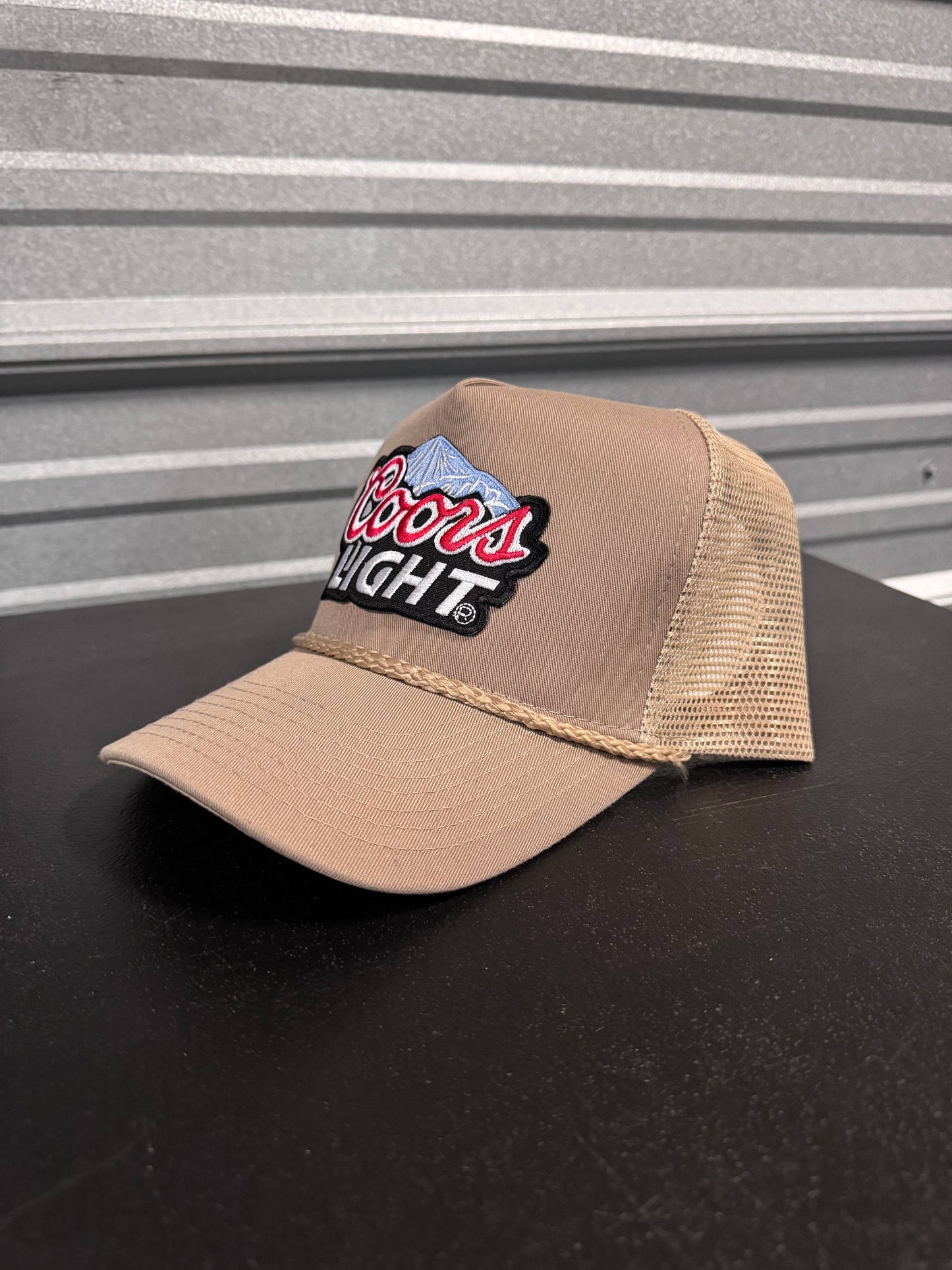 Coors Light Mountain Khaki Trucker