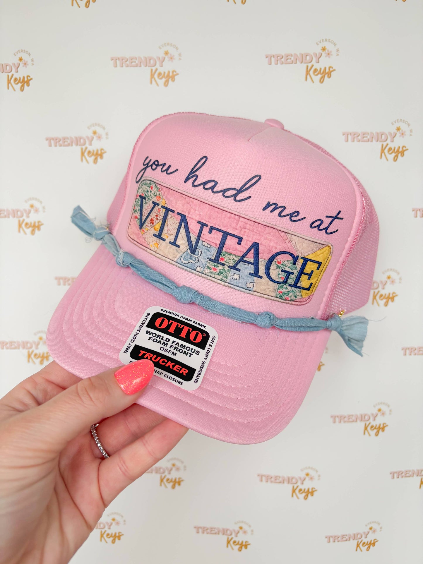 You Had Me At Vintage Trucker Hat: No Chain