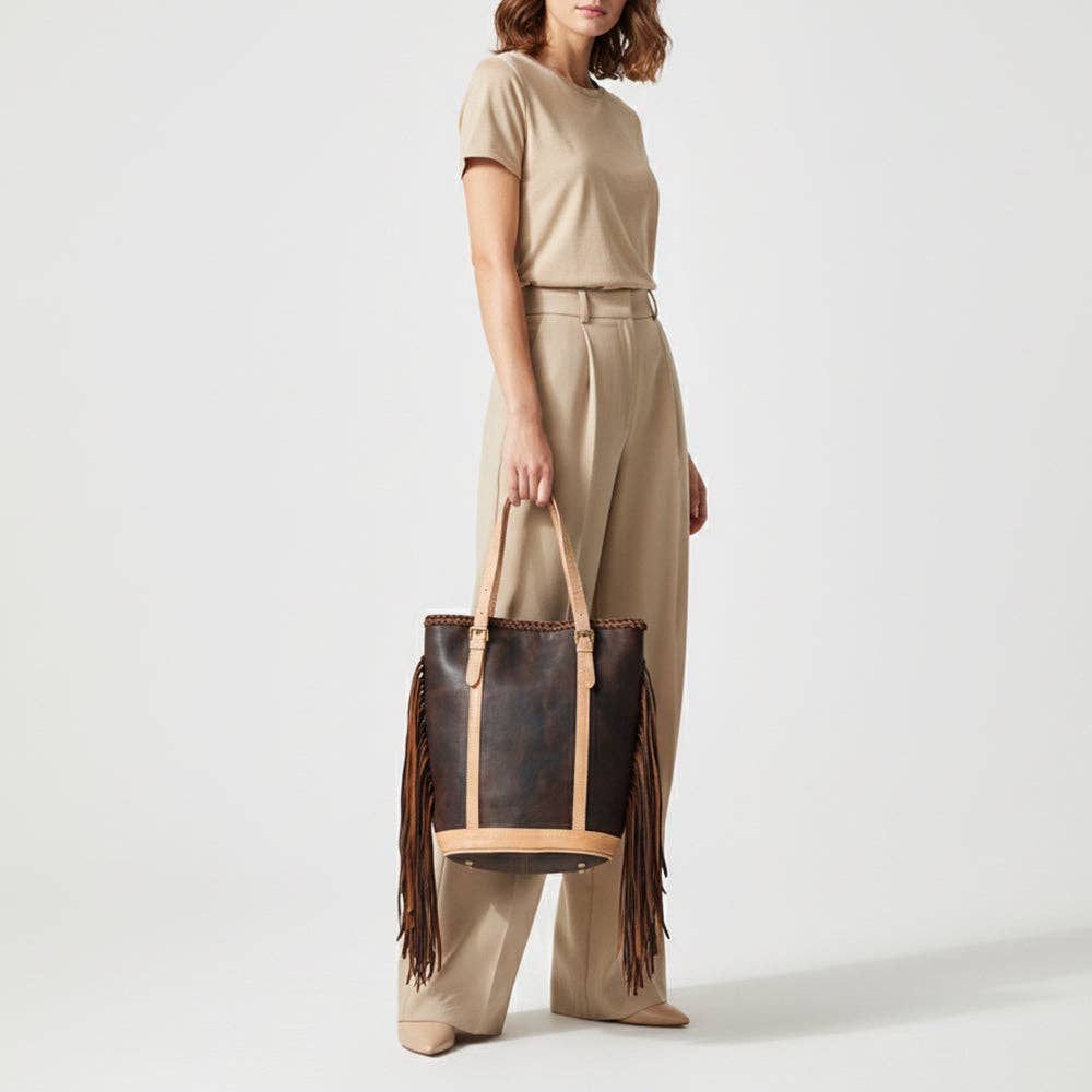 Tote Genuine Western Leather Women Bag