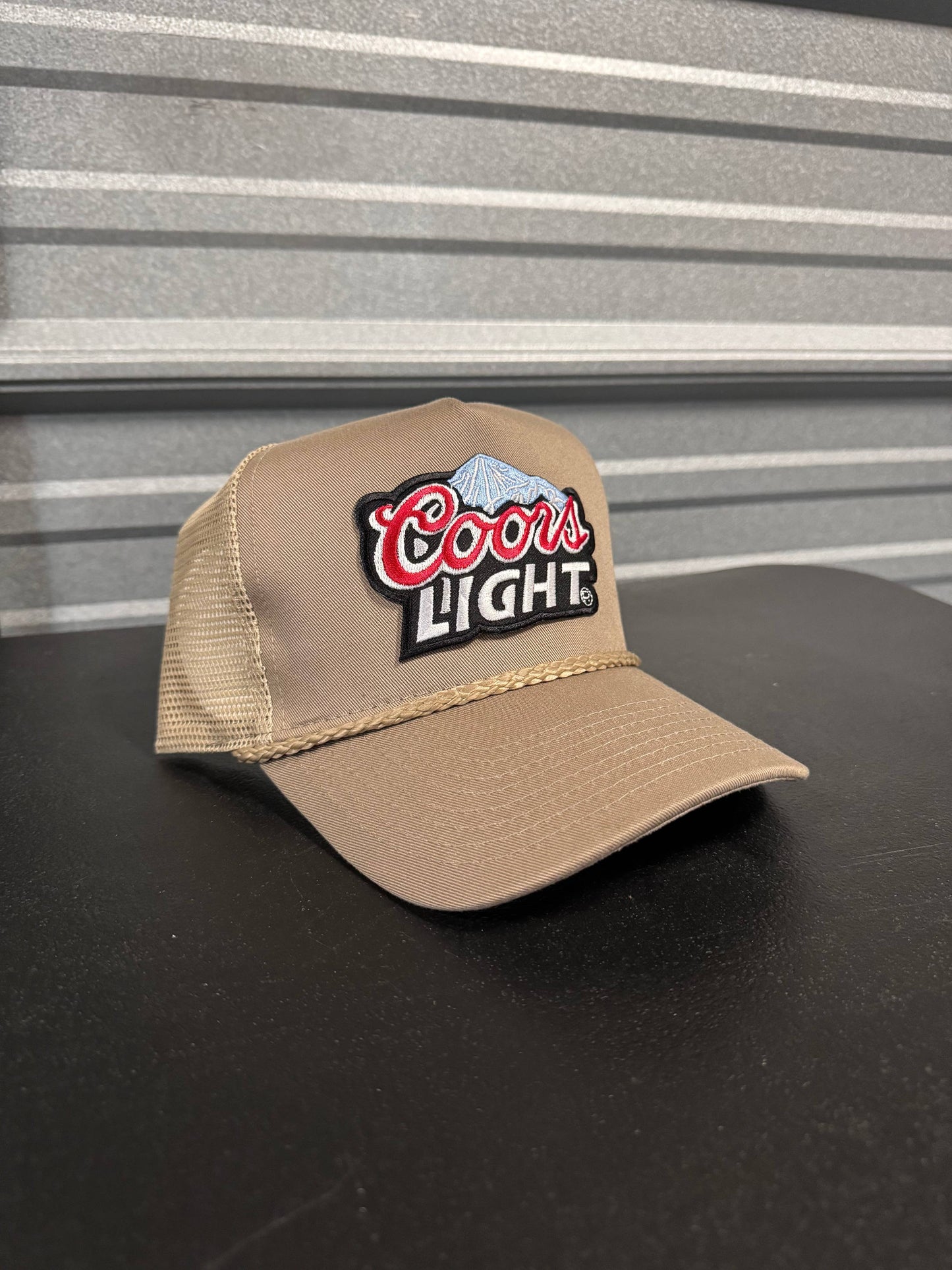 Coors Light Mountain Khaki Trucker