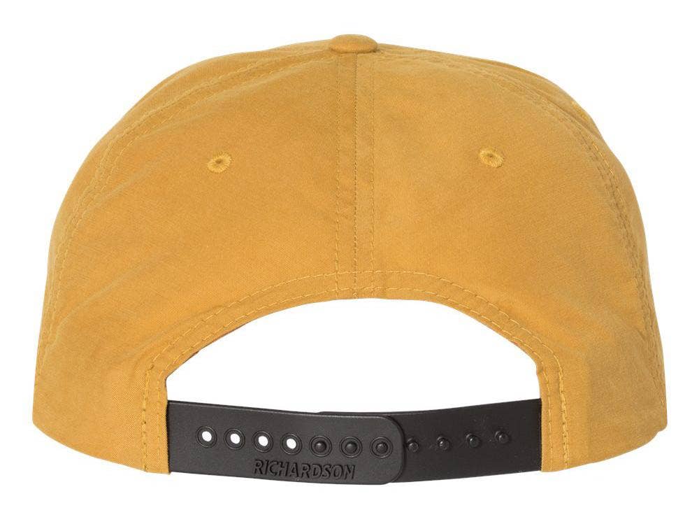 Free Bird Vintage 1970's rope Hat: Mustard