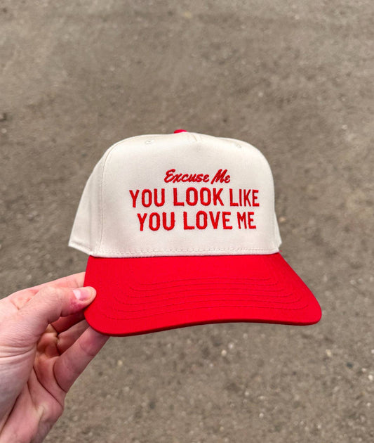 You Look Like You Love Me Otto Hat: Red