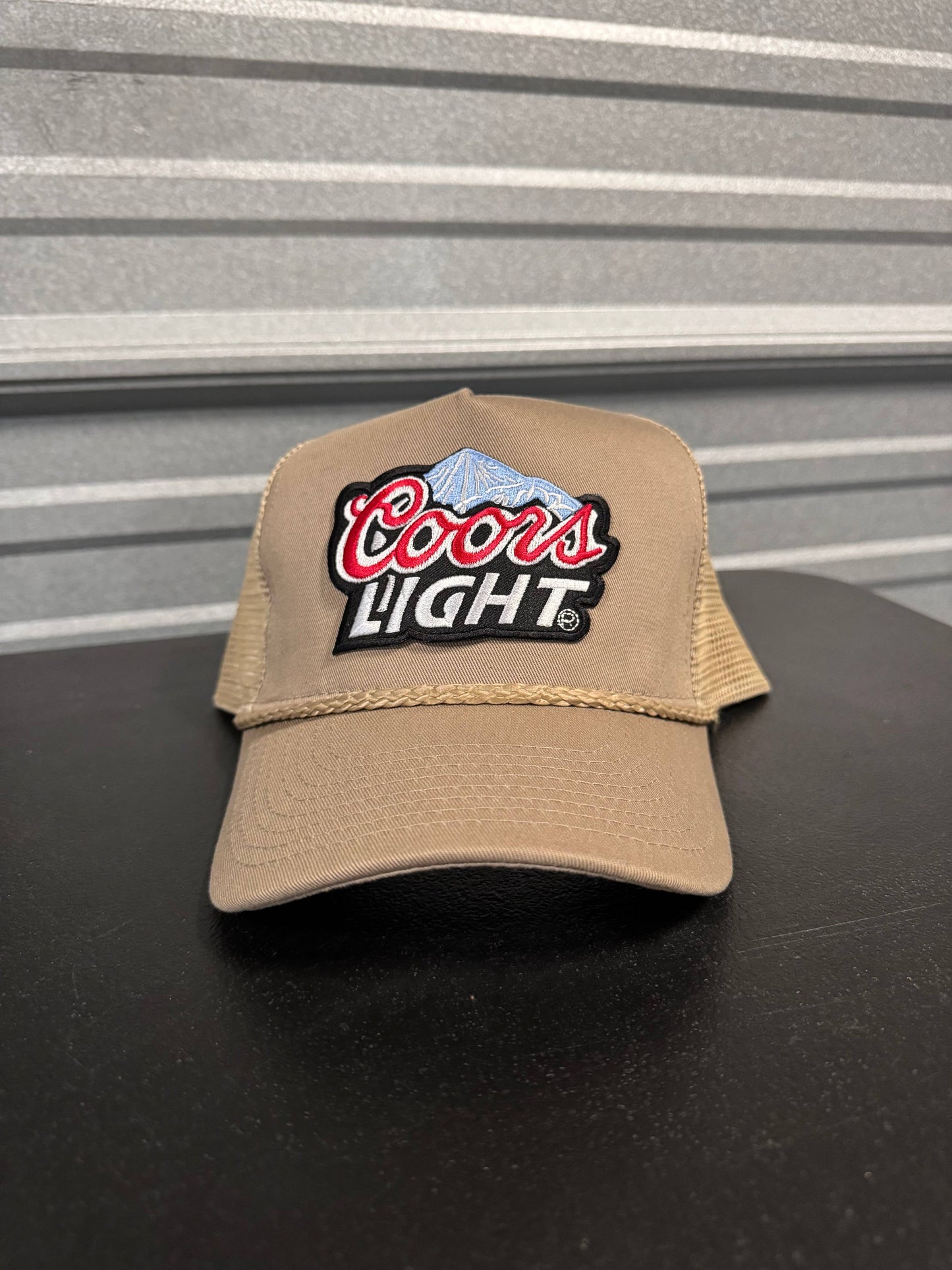 Coors Light Mountain Khaki Trucker
